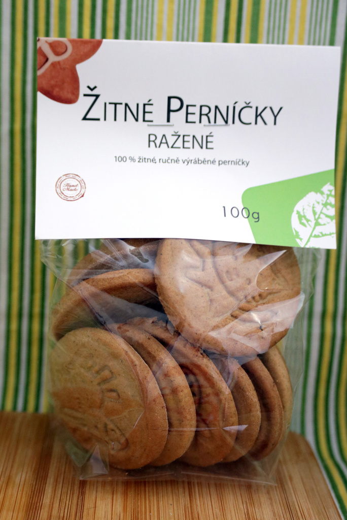 Žitné perníčky ražené 100g BAZALKA